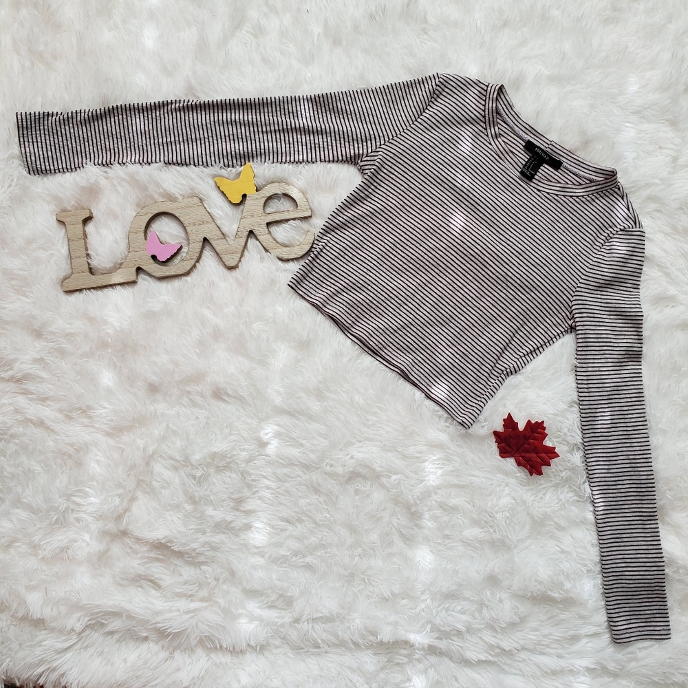 Forever 21 Cropped Long Sleeve